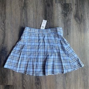 Hollister High Rise Pleated Mini Skirt
